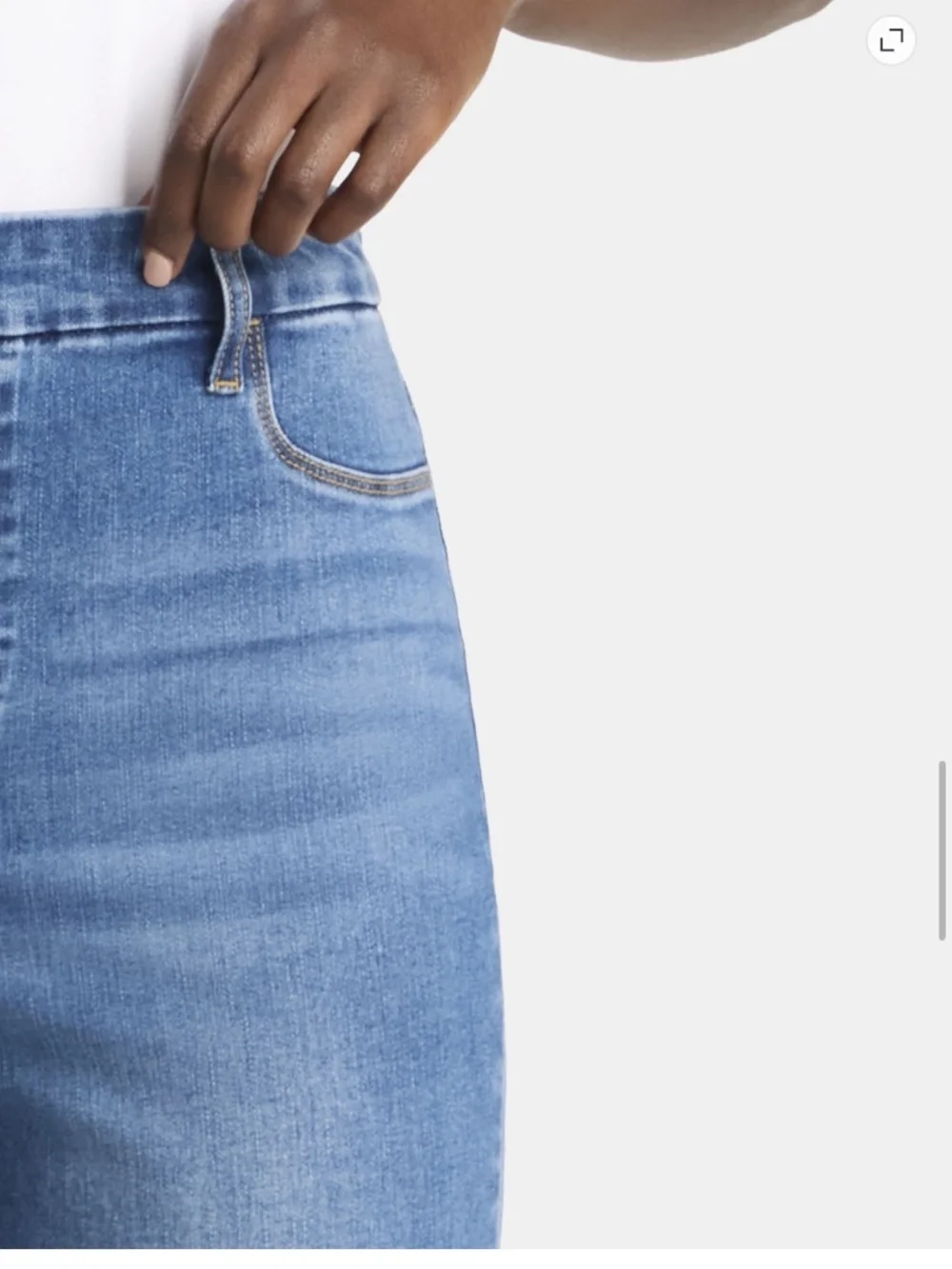 Time and Tru Women’s Medium Wash Straight Leg Denim Jeggings Size XXXL (22) NWT